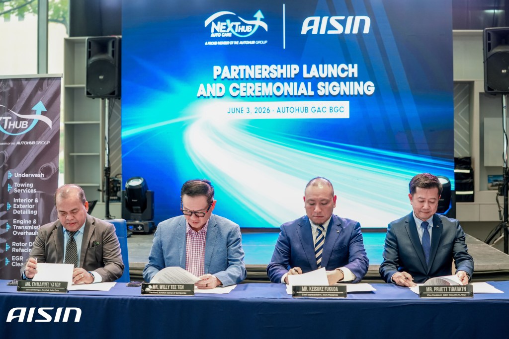 AISIN Philippines and NEXTHUB Officially Launch Strategic Partnership ...